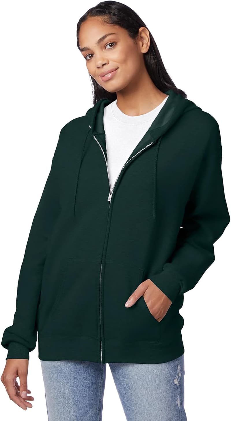 Men's EcoSmart Fleece Zip Hoodie