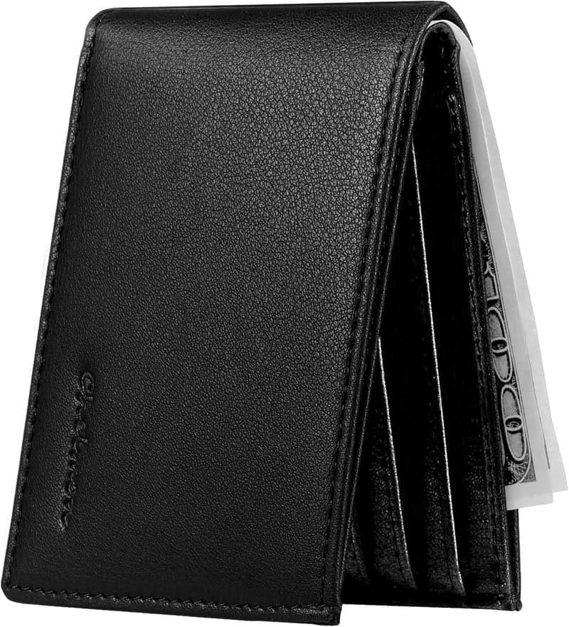 Men's RFID Slim Wallet with ID Window