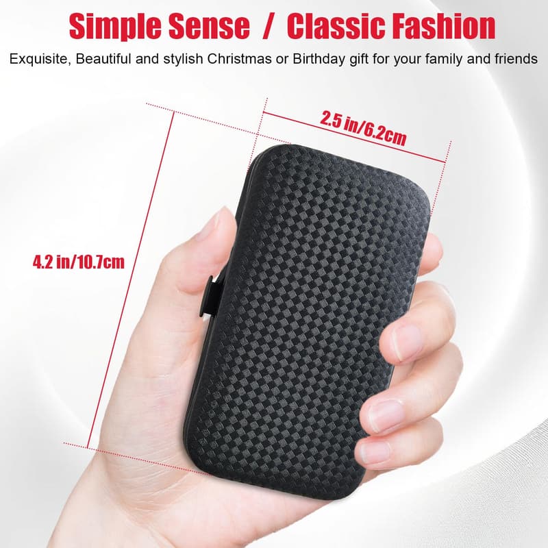 Travel Manicure Set: 10-in-1 Grooming Kit