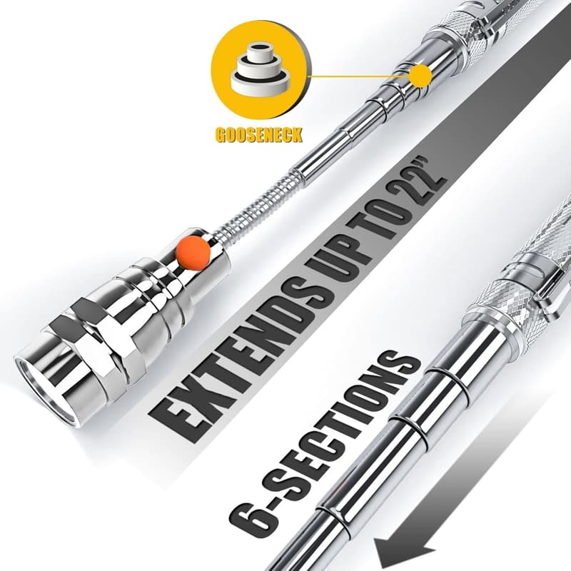 Father's Day Telescoping LED Magnetic Tool