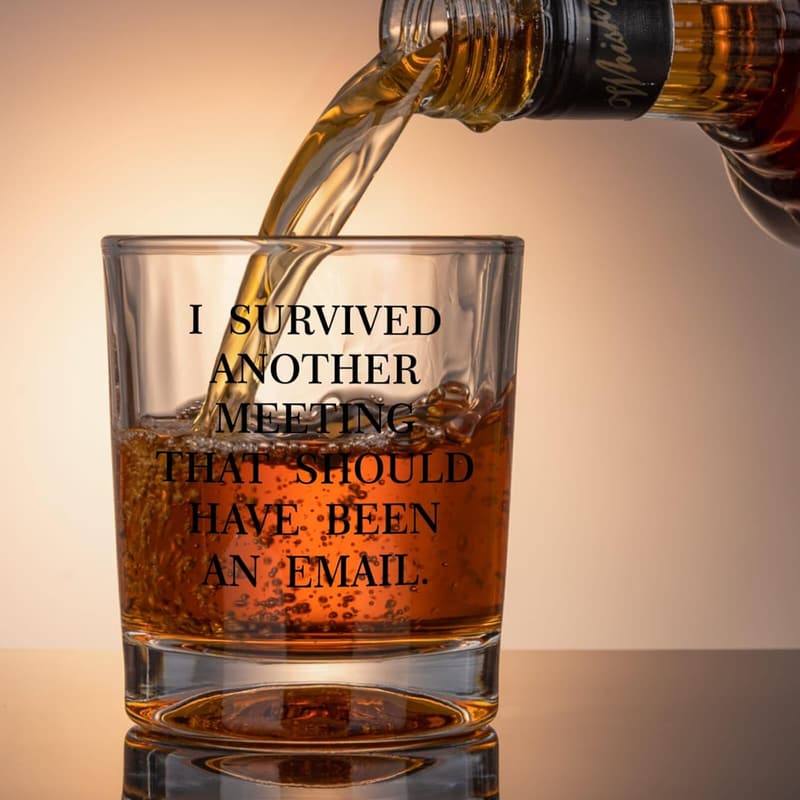 Father's Day Bourbon Shot Glasses for Men