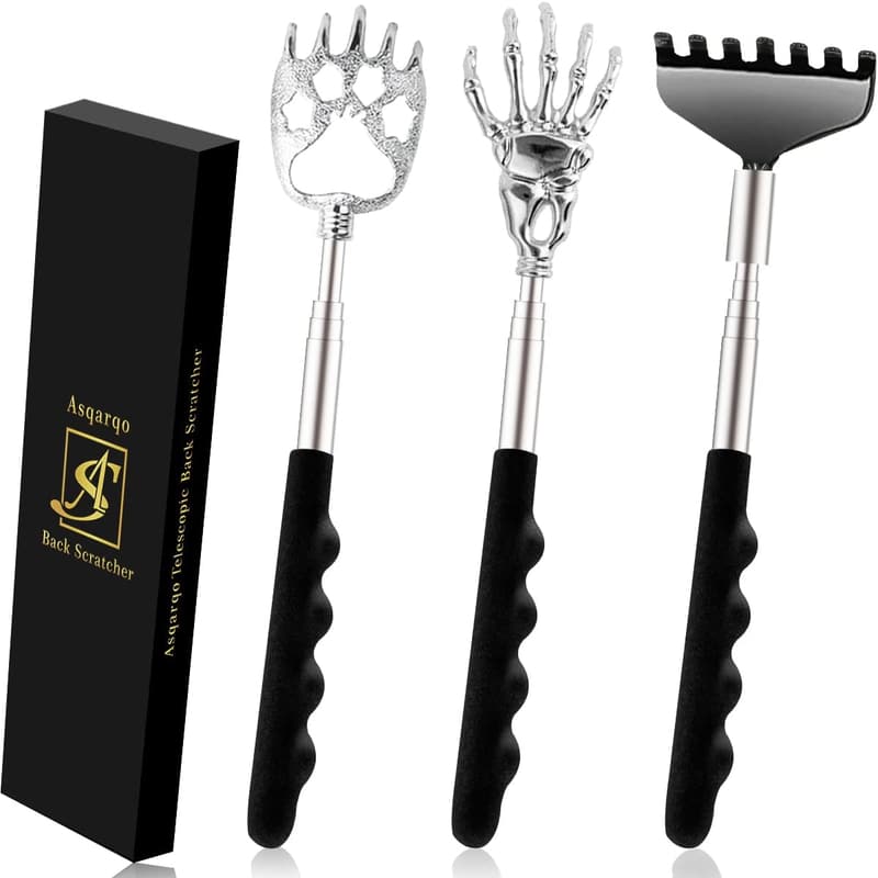Stocking Stuffer Telescopic Back Scratcher Set