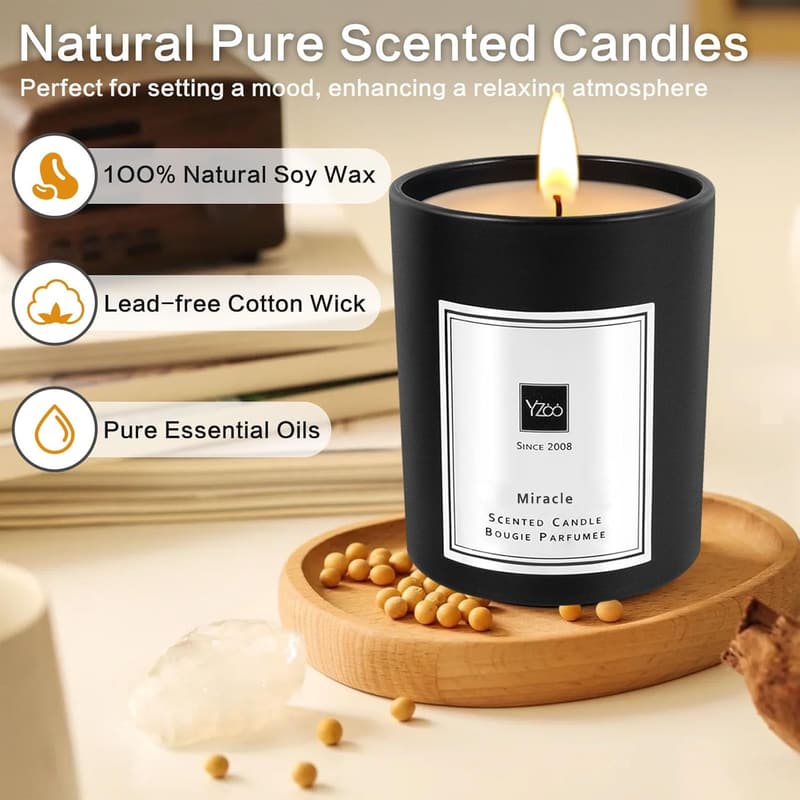Valentine's Day Luxury Soy Scented Candle Gift