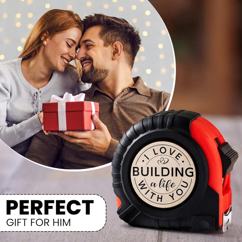 Father's Day Tape Measure Gift - 16.4 Inch for Husband