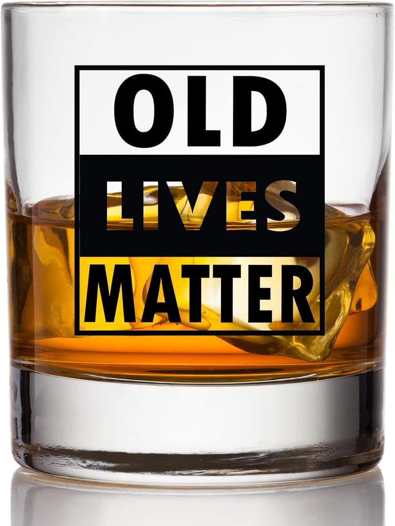 Retirement Whiskey Glass - 11oz Funny Gag Gift for Men