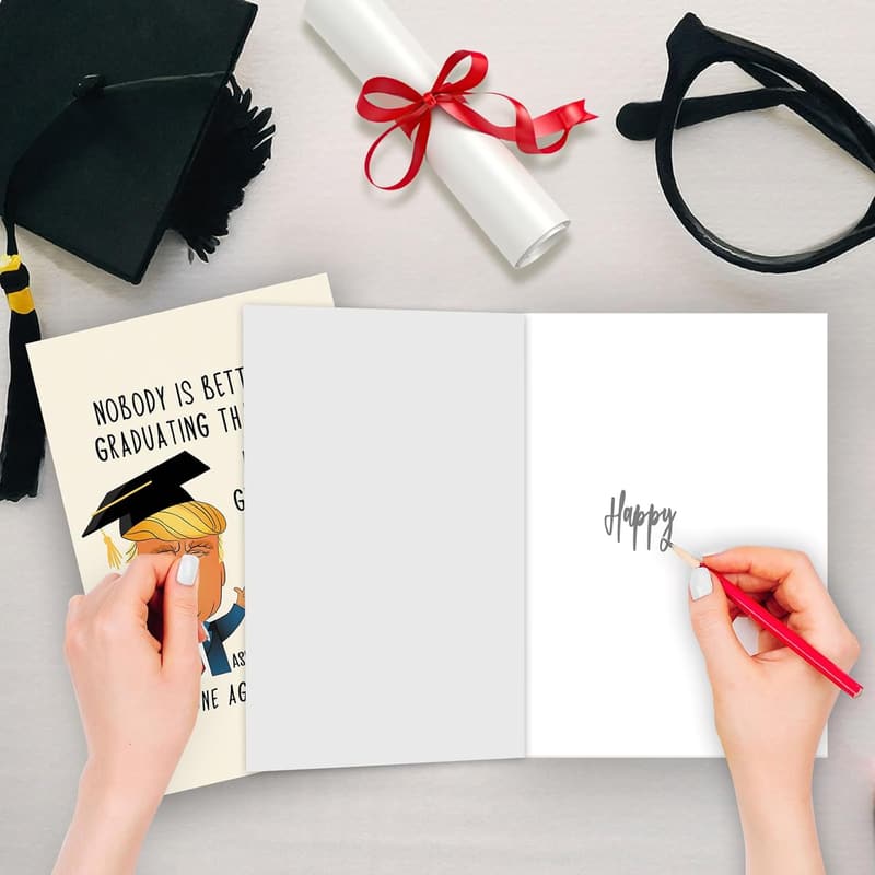 Funny Graduation Card for Friends