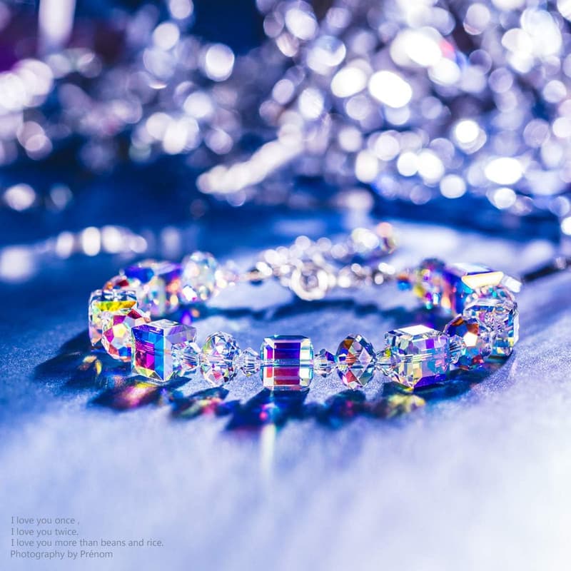 Mother's Day Sterling Silver Crystal Bracelet for Women