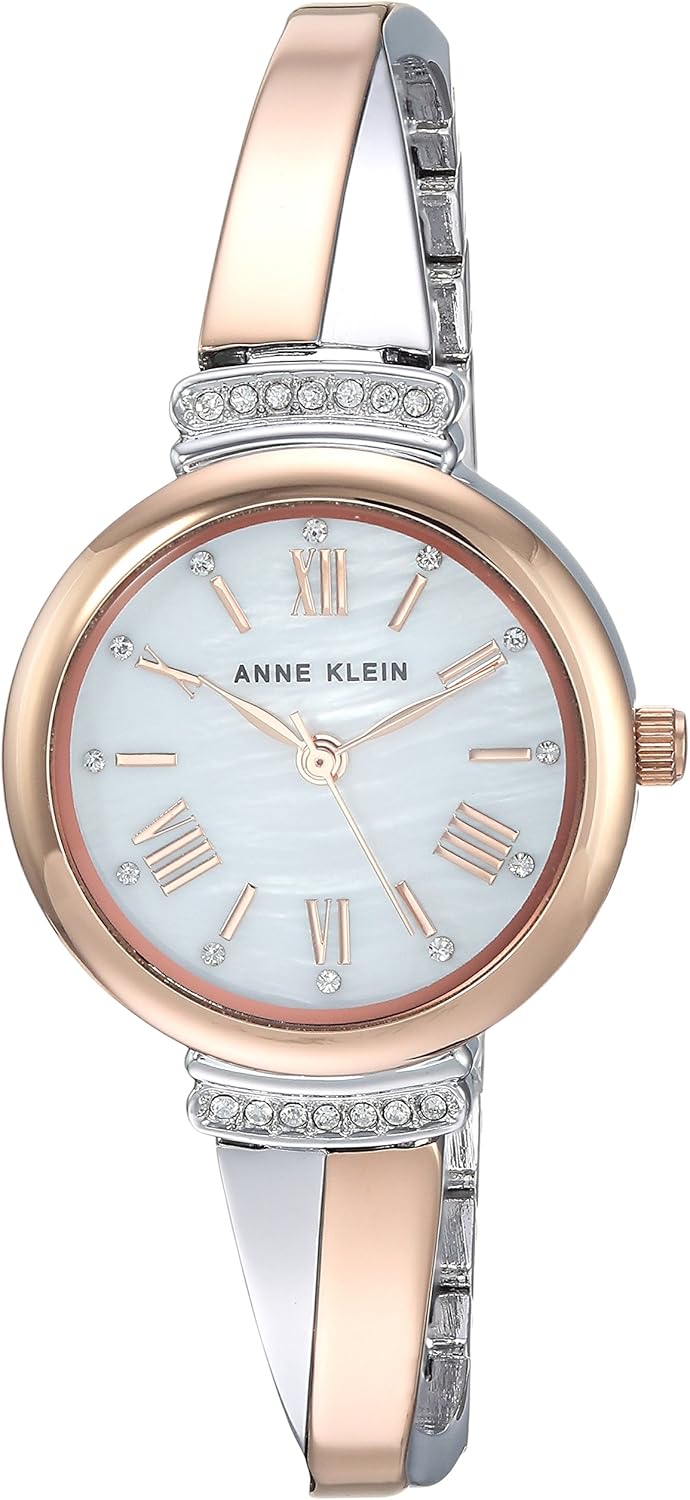 Women's Crystal Bangle Watch Set