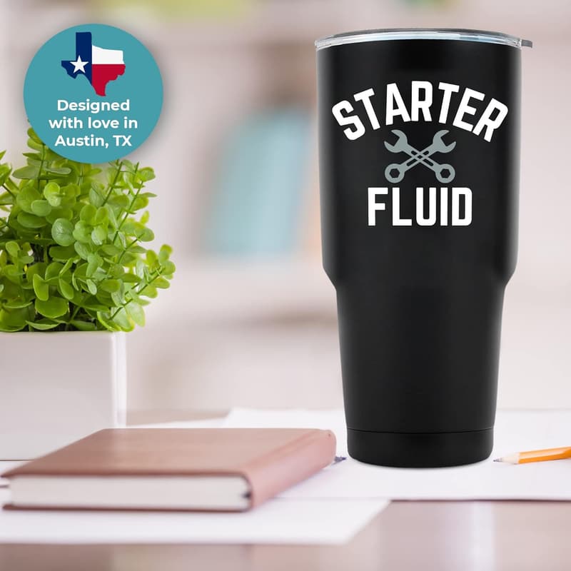 Mechanic Travel Mug 30oz for Car Enthusiasts