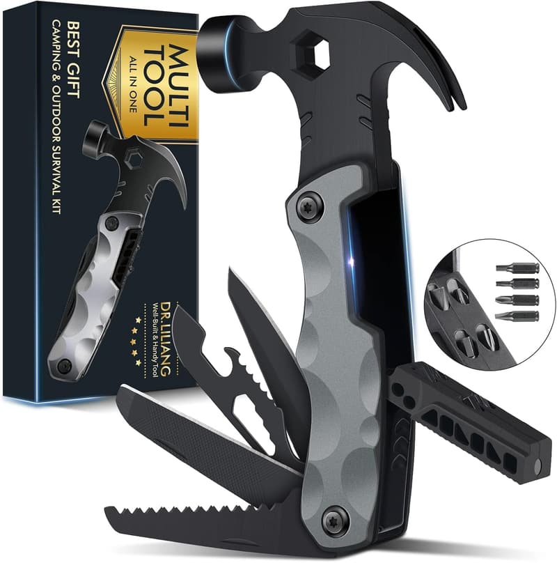 Father's Day Multitool: 13-in-1 Survival Hammer