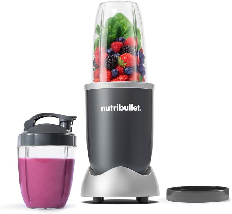 Nutribullet 600W Personal Blender, 24 oz, Gray