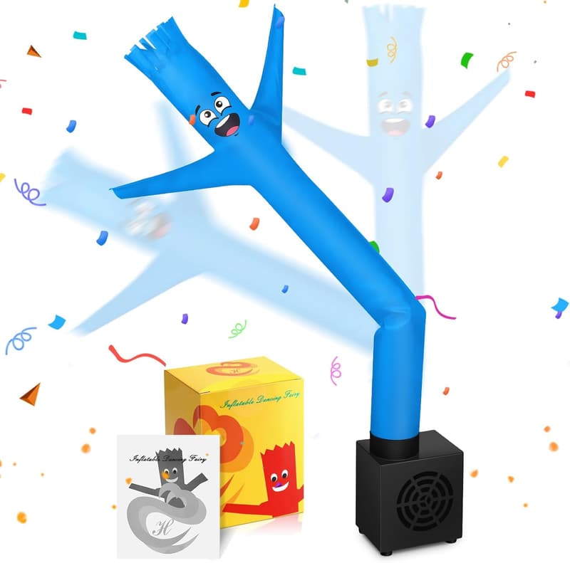 Birthday Gag Gift: Mini Inflatable Tube Man with Blower
