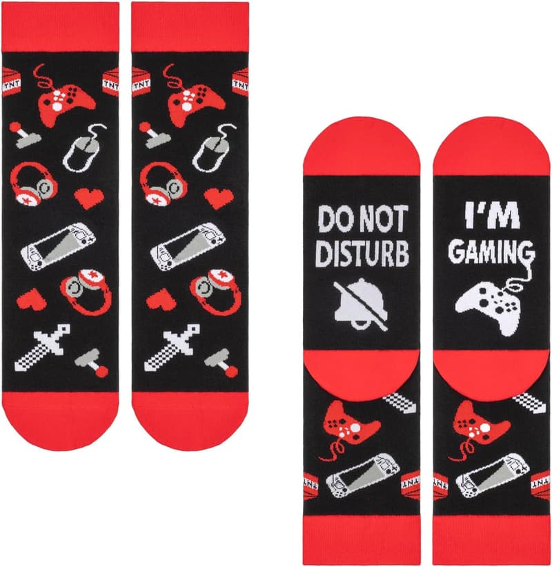 Father's Day 'Do Not Disturb' Gaming Socks