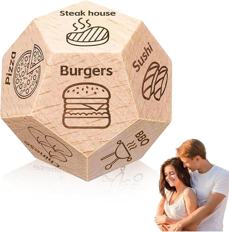 Father's Day Food Dice Game for Couples