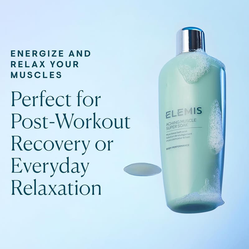 Post-Workout Muscle Soak Foaming Bath Milk, 400 mL