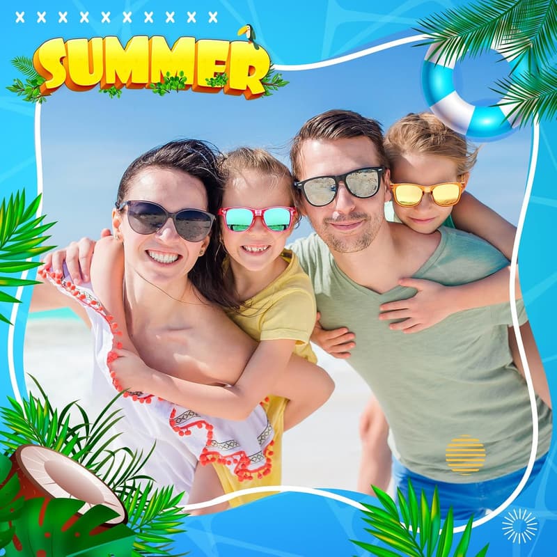Kids Party Favor Sunglasses, 24PCS UV 400 Protection