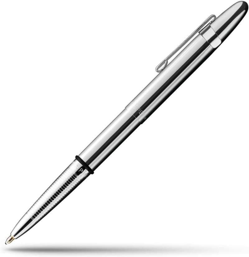 Space Pen Bullet Chrome with Clip in Gift Box