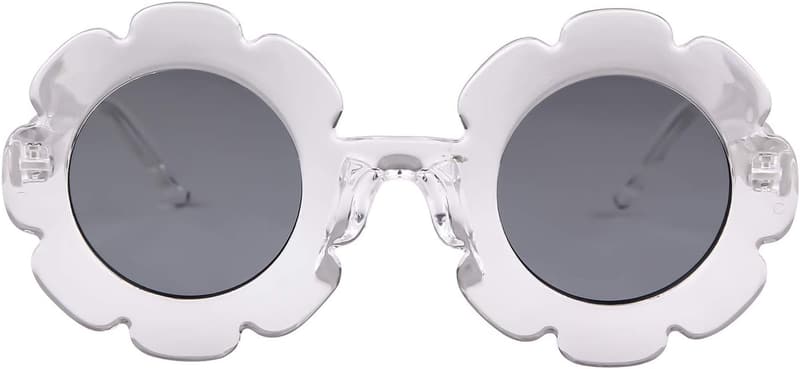 Kids' Round Flower Sunglasses | UV 400 Protection