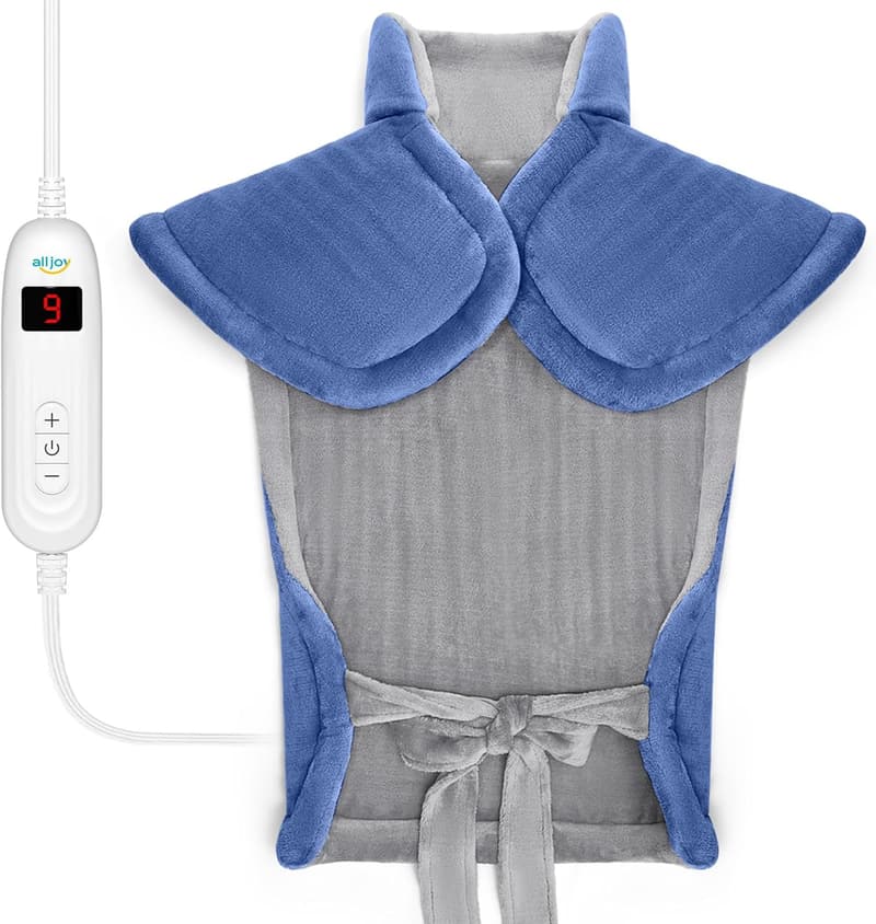 Full Body Weighted Heating Pad, 10 Heat & 4 Timer Settings