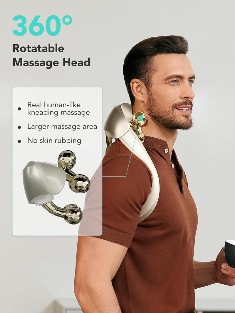 Mother's Day Shiatsu Neck & Shoulder Massager with Heat