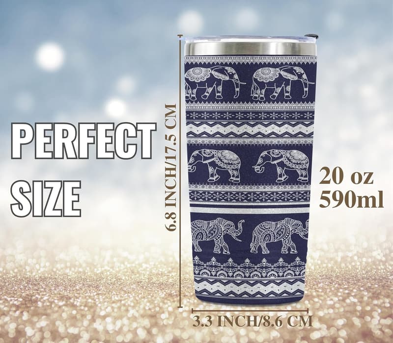 Birthday Stainless Steel Tumbler, 20 oz Insulated