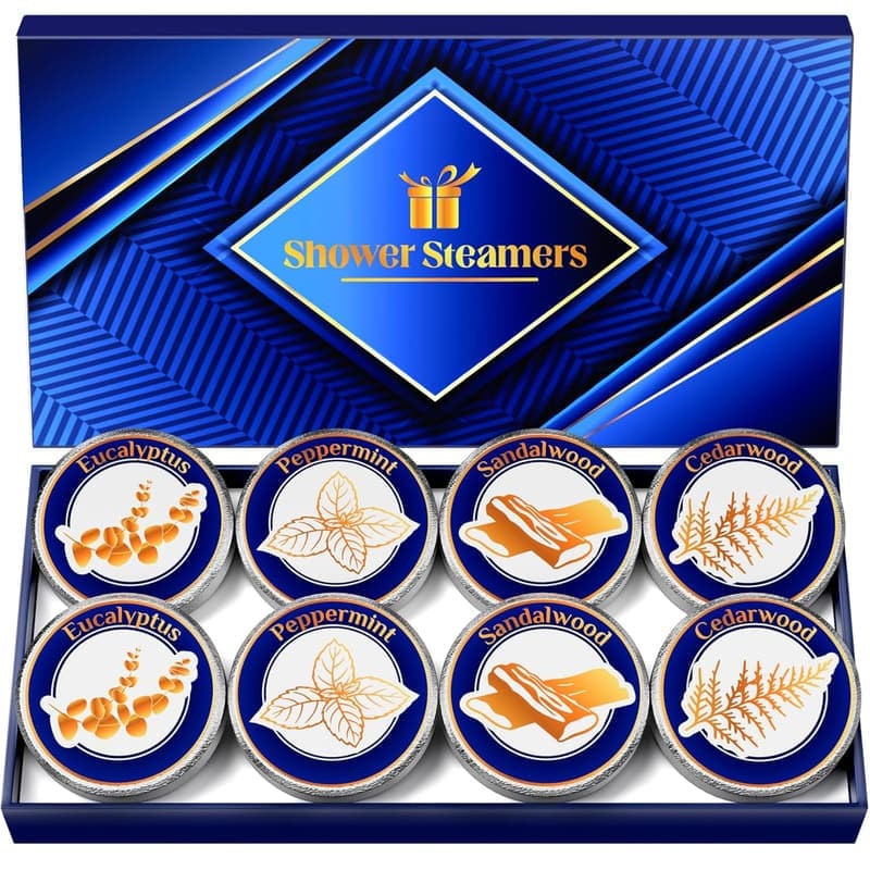 Father's Day Shower Steamers: Natural Relaxation Bombs