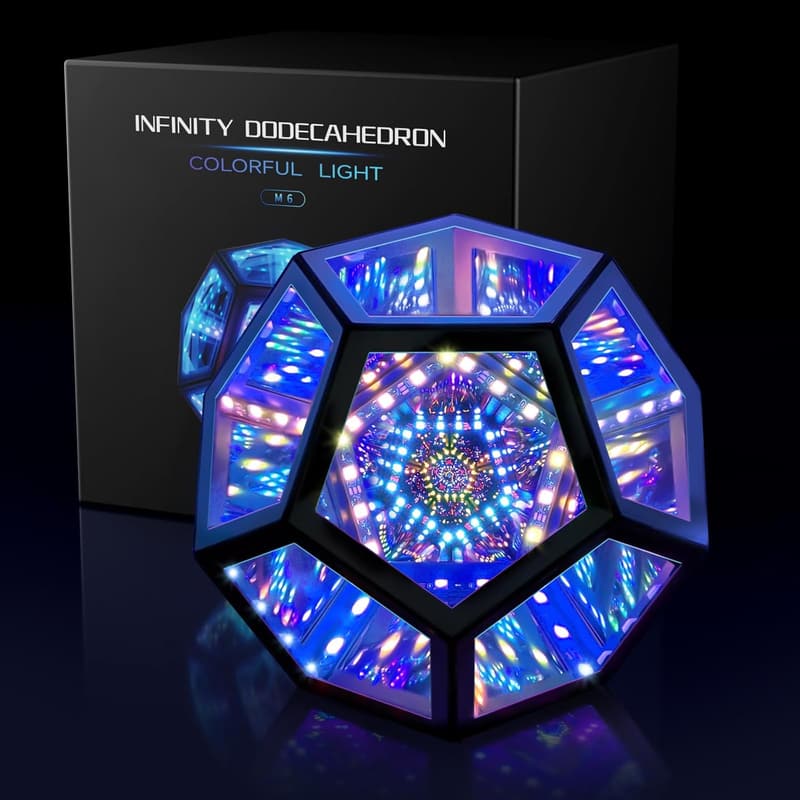 Birthday 3D Infinity Mirror Light - RGBW Color Changing