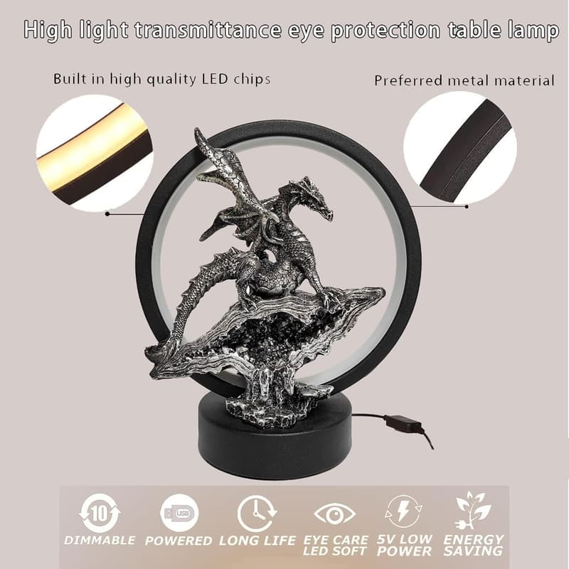 Dragon LED Lamp for Fantasy Lovers