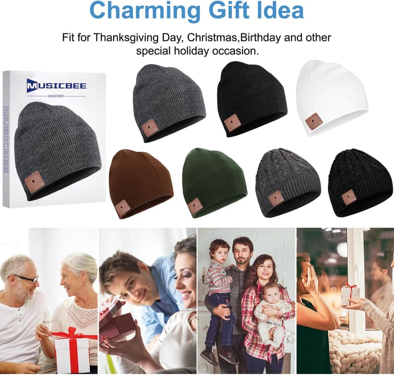Bluetooth Knit Cap with HD Speakers
