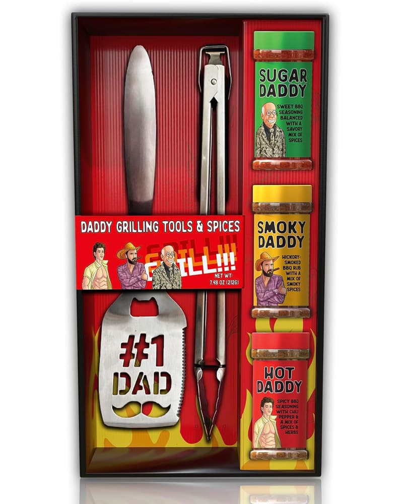 Father's Day BBQ Tool & Spices Set