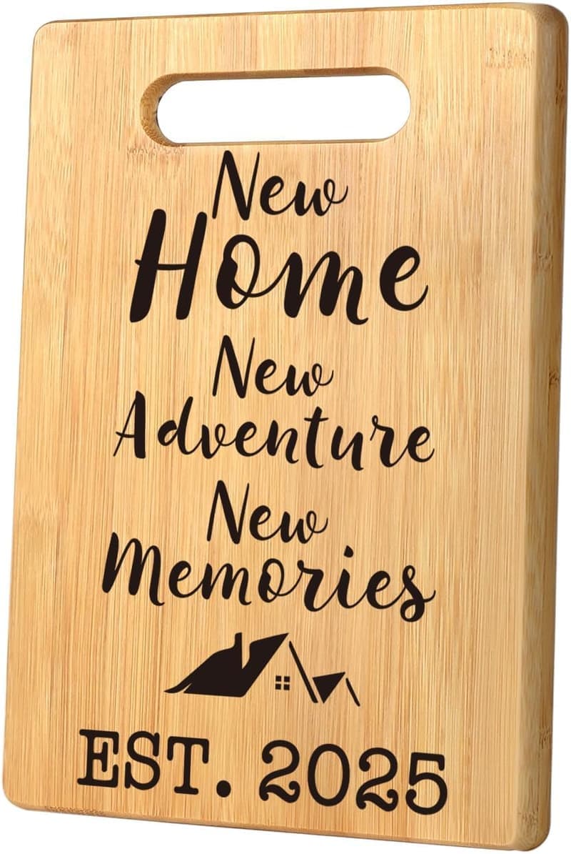 Housewarming Cutting Board for New Homeowners 2025