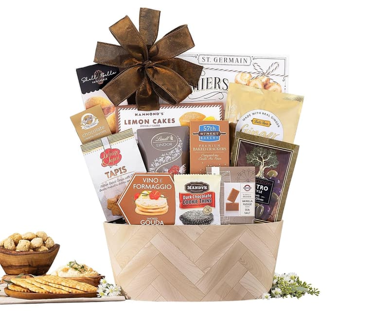 Sympathy Wine Country Gift Basket