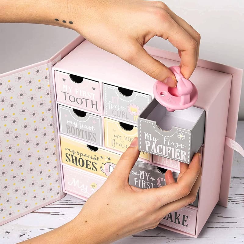 Baby Keepsake Box: Handcrafted, Gender-Neutral Gift