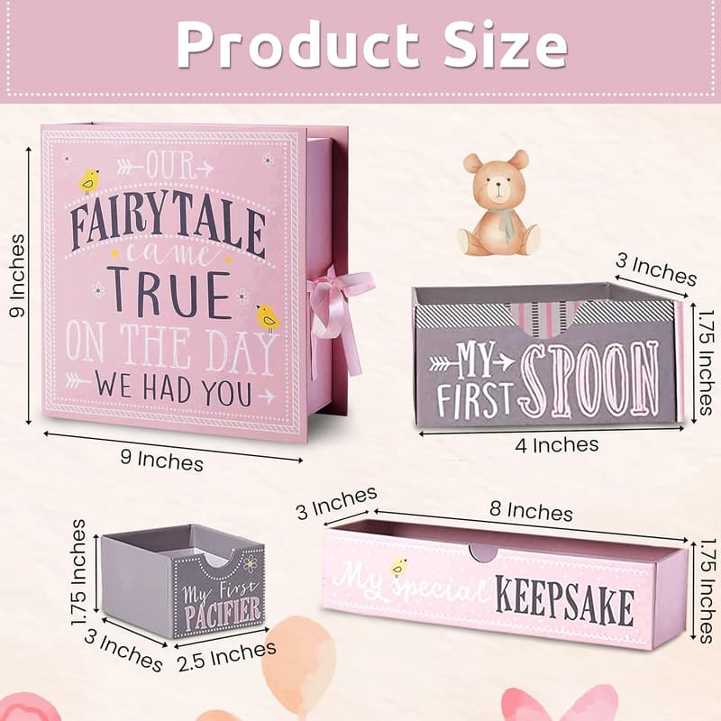 Baby Keepsake Box: Handcrafted, Gender-Neutral Gift