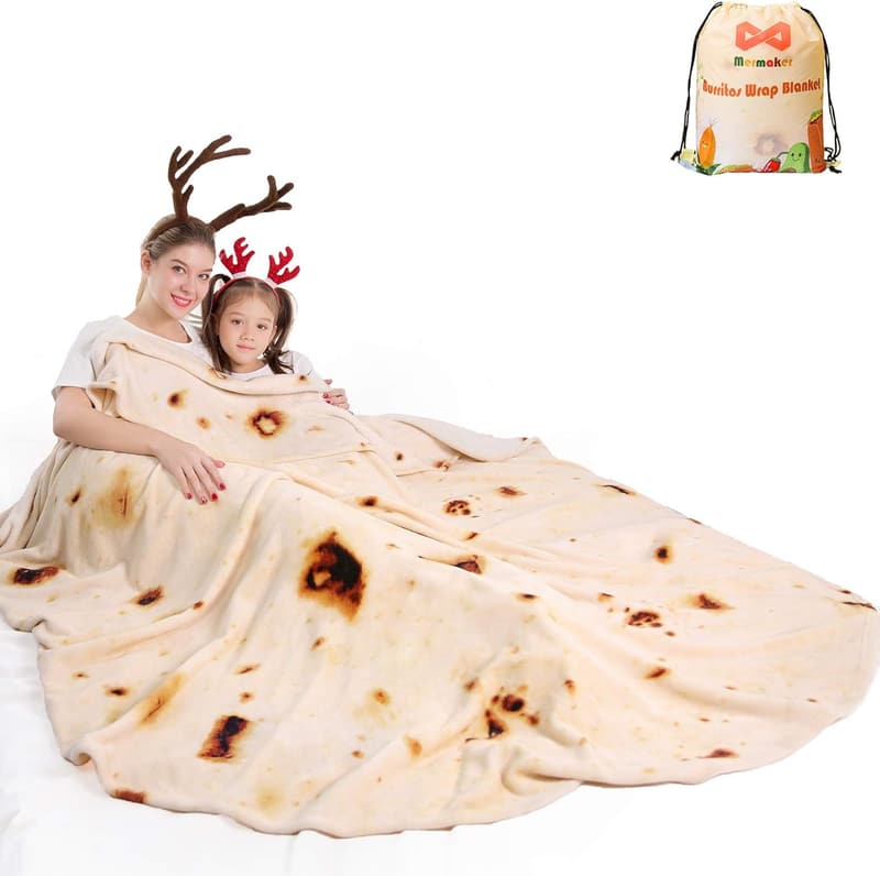 Burrito Blanket, Double Sided 60