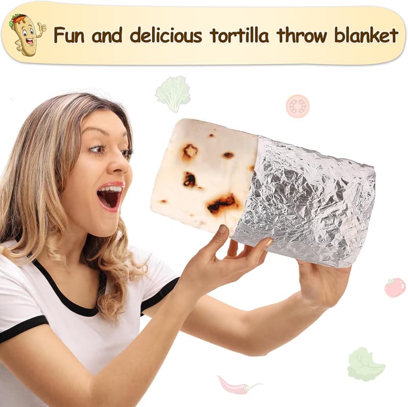 Burrito Blanket, Double Sided 60