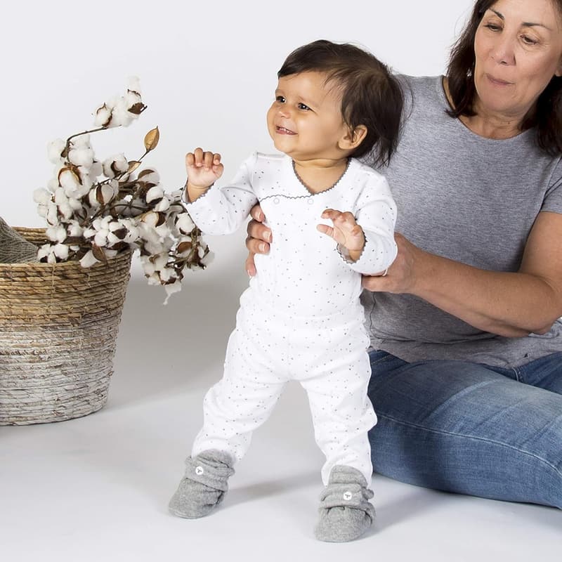 Organic Cotton Baby Booties