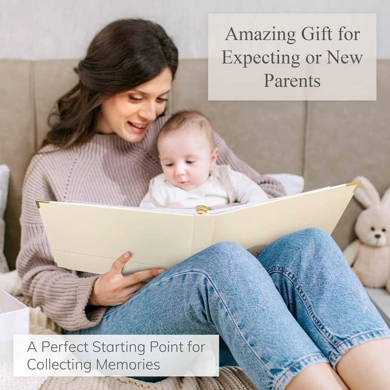 Baby Shower Gender-Neutral Baby Memory Book