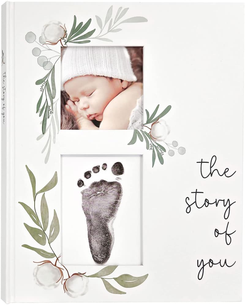 Baby Memory Book: Minimalist Milestone Journal