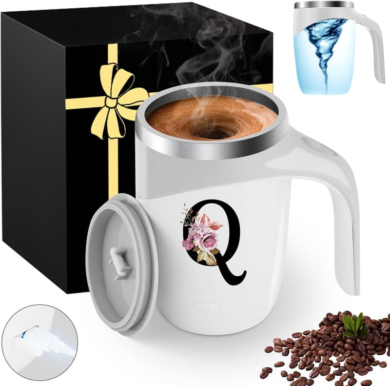 New Mom Insulated Magnetic Stirring Mug