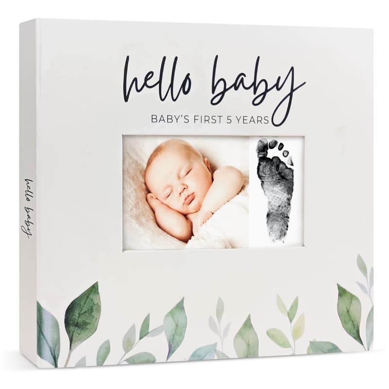 Baby Memory Book & Journal: 5-Year Gender Neutral Keepsake