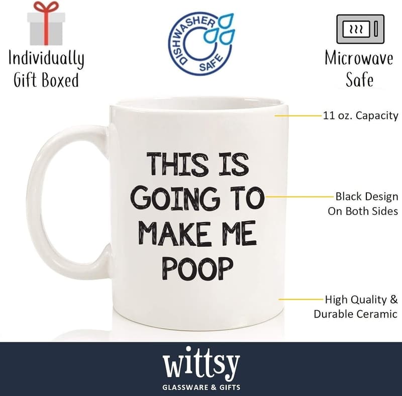 Birthday Gag Mug - Funny Gift for Men and Dad