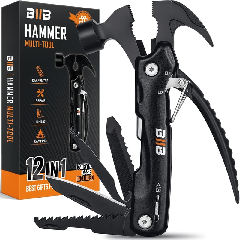 Father's Day 12-in-1 Hammer Multitool for Men