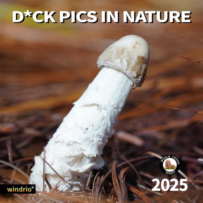 2025 Funny Nature Calendar Gag Gift for Adults, 12