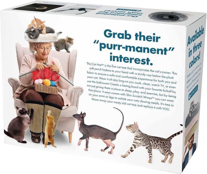 Father's Day Prank Gift Box - Cat Hat Design