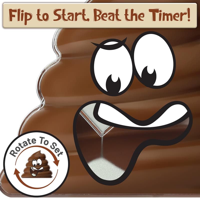 Father's Day Sand Timer - 5-Minute Gag Gift for Men