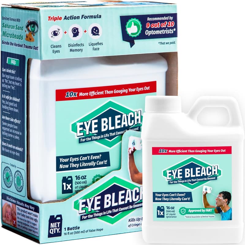 Christmas Gag Gift: Hilarious Meme Eye Bleach