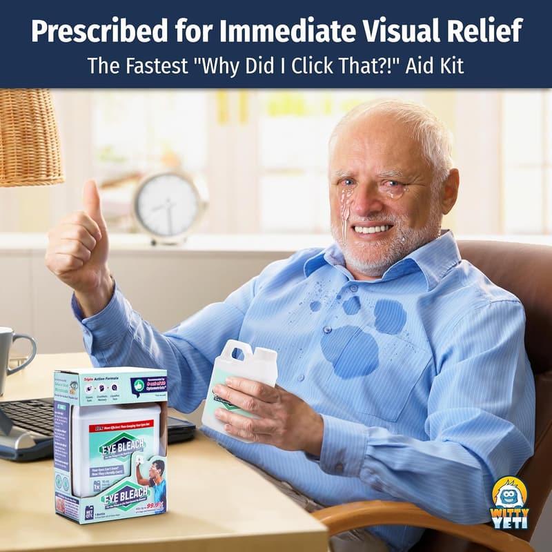 Christmas Gag Gift: Hilarious Meme Eye Bleach