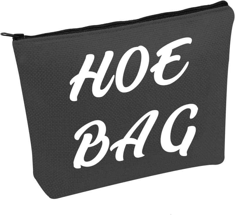 Hilarious Gag Gift Black Hoe Bag