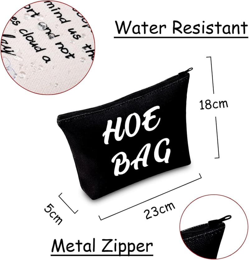 Hilarious Gag Gift Black Hoe Bag